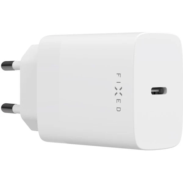 FIXED USB-C PD sieťová nabíjačka, 30W, biela - Nabíjačky - Obrázok 035aebd1478241f79d102f3a95777673