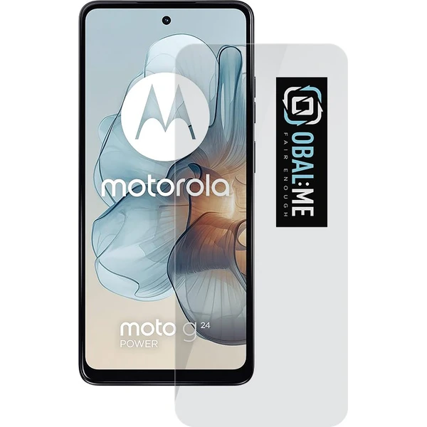 OBAL:ME 2.5D tvrdené sklo pre Motorola G04/G24 Power číre - Ochranné fólie a sklo - Hlavný obrázok