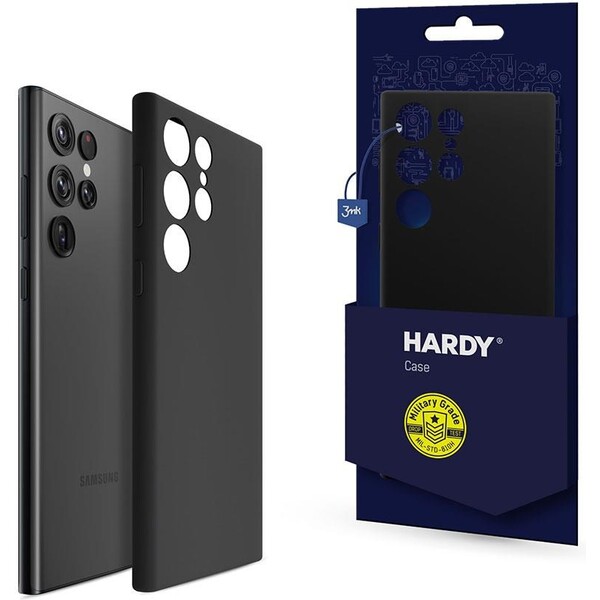 3mk Hardy Silicone MagCase kryt Samsung Galaxy S24 Ultra čierny