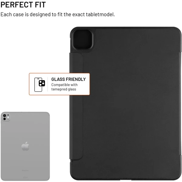 FIXED Trinity Case puzdro Apple iPad Pro 11" M5 (2025) čierne - Puzdra - Obrázok 038040ac51a5452a904d6cc075302aba