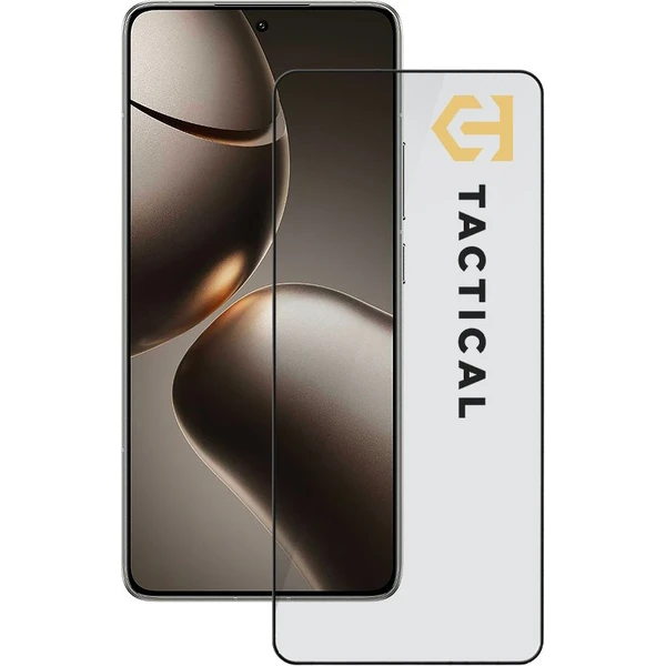 Tactical Glass Shield 5D sklo pre Xiaomi 14T/14T Pro čierne - Ochranné fólie a sklo - Hlavný obrázok