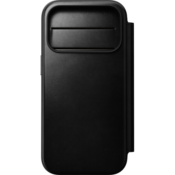 Nomad Modern Leather Folio (Horween) MagSafe kožené puzdro iPhone 17 Pro/18 Pro Black - Puzdra - Obrázok 03833e13959f44309e6f5bc36cf51570