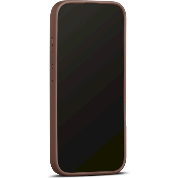 Woolnut MagSafe kožený kryt iPhone 16 Plus hnedý - Puzdra - Obrázok 0388000O01