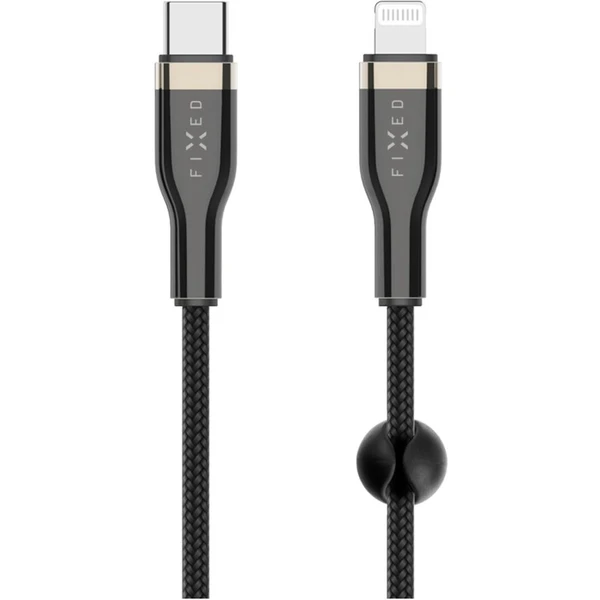 FIXED USB-C/Lightning napájací kábel 60W 0,5m čierny - Káble a redukcie - Obrázok 0389202cb1cb4d6abe90a08ce601dabe
