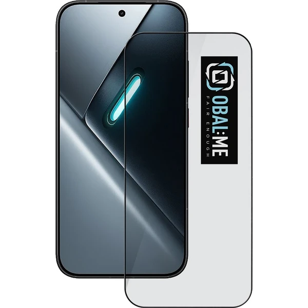 OBAL:ME 5D tvrzené sklo Xiaomi Poco X8 Pro černé - Ochranné fólie a sklo - Hlavný obrázok