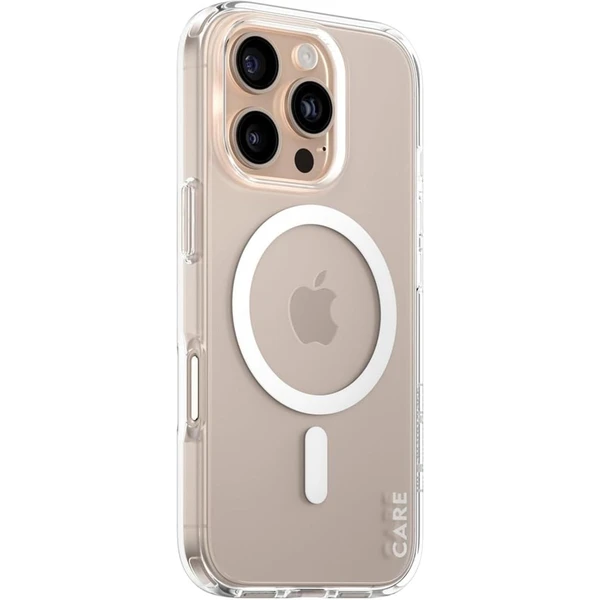 PanzerGlass® CARE kryt Apple iPhone 16 Pro MagSafe Urban Combat číry/biely - Puzdra - Hlavný obrázok