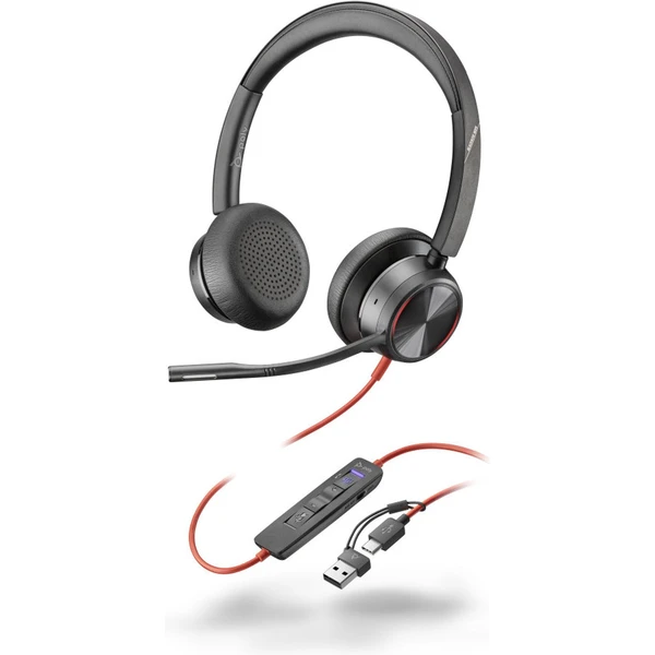 Poly Blackwire 8225 MS USB-C/A - Slúchadlá - Hlavný obrázok