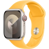 Apple Watch športový remienok 41mm lúčovo žltý S/M - Remienky