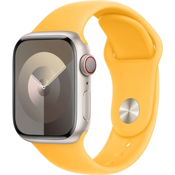 Apple Watch športový remienok 41mm lúčovo žltý S/M - Remienky - Hlavný obrázok