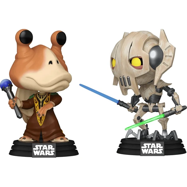 Funko POP! SW: The Clone Wars - Jar Jar Binks vs. General Grievous 2pack (2 figúrky) - Funko POP! - Obrázok 03RA000J01