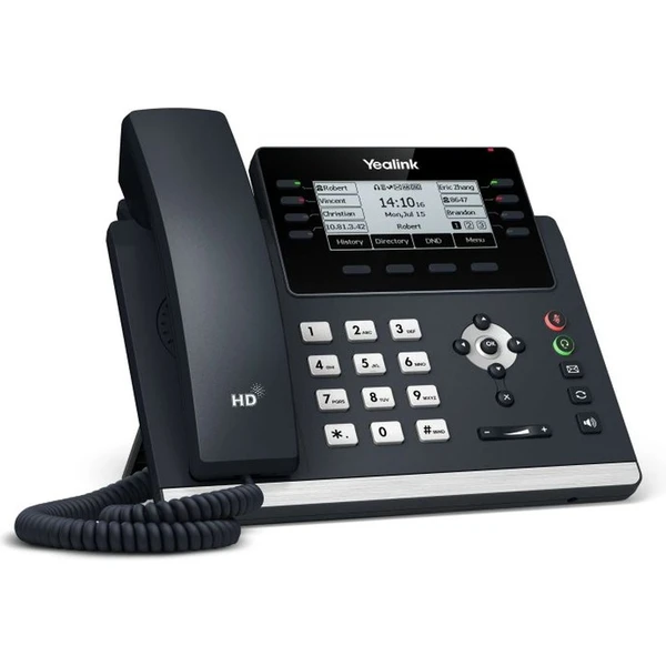 Yealink SIP-T43U IP telefón - IP telefóny - Obrázok 03Y2000P01