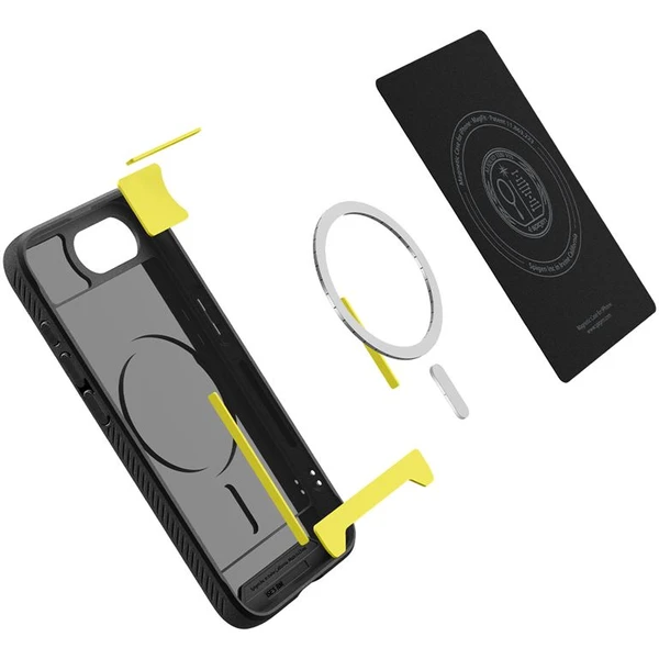 Spigen Rugged Armor MagSafe kryt iPhone 17e/16e matne čierny - Puzdra - Obrázok 03b9d1bb755641158d852301fe142d70