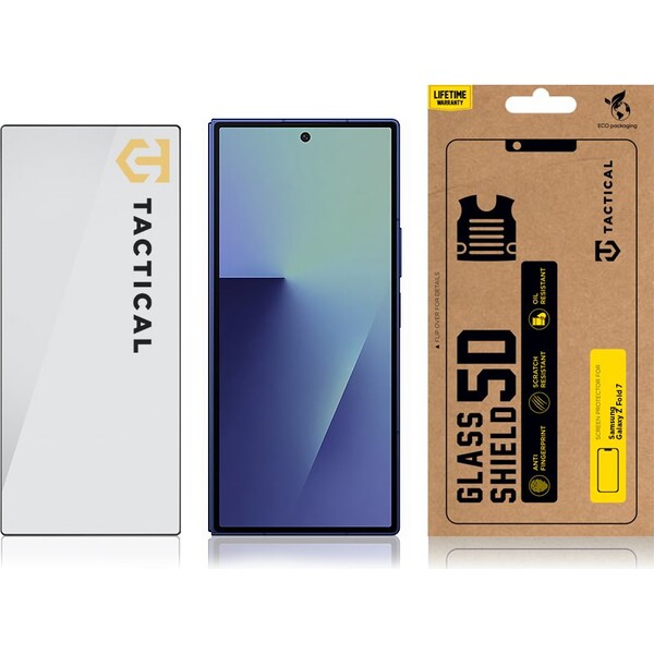 Tactical Glass Shield 5D sklo (Vonkajšie) pre Samsung Galaxy Z Fold7 čierne - Ochranné fólie a sklo - Obrázok 03db1c5acf334e12a2b3c2e191039035