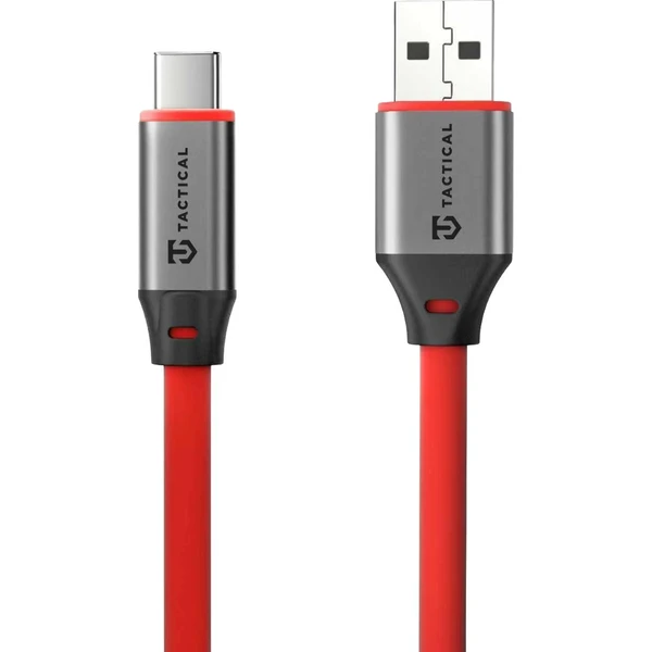 Tactical Fat Man 2.0 kábel USB-A/USB-C 1m červený - Káble a redukcie - Hlavný obrázok