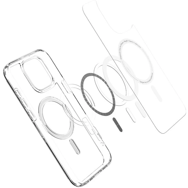 Spigen Crystal Hybrid MagSafe kryt iPhone 16 Pro Max white - Puzdra - Obrázok 0405d2ee6dfe42148c1bb2dd3a53c814