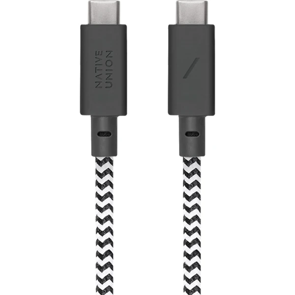 Native Union Anchor Cable USB-C 240W nabíjací kábel, 3m, zebra - Káble - Obrázok 041A000P01