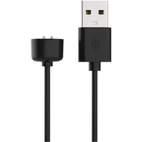 FIXED USB-A napájací kábel pre Xiaomi Mi Band/Smart Band 5/6/7 1m čierny - Káble a redukcie
