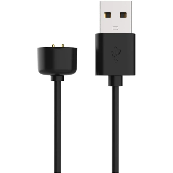 FIXED USB-A napájací kábel pre Xiaomi Mi Band/Smart Band 5/6/7 1m čierny - Káble a redukcie - Hlavný obrázok