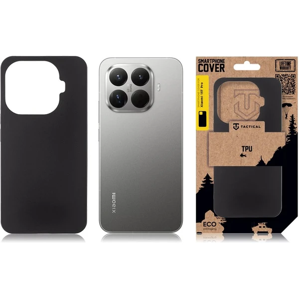 Tactical TPU kryt Xiaomi 15T Pro čierny - Puzdra - Obrázok 043e950c32304638a0f17b5027106111