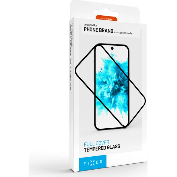 FIXED 2,5D Full-Cover ochranné sklo Vivo Y19S 4G/Y29 5G čierne - Ochranné fólie a sklo - Obrázok 045dc8c214a34156abfbbdd929d8729c