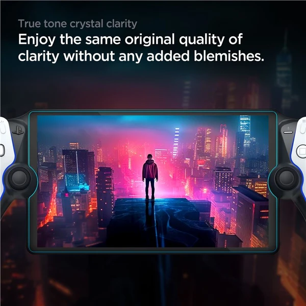 Spigen Glass tR EZ Fit PlayStation Portal - Ochranné fólie a sklo - Obrázok 0463000N01