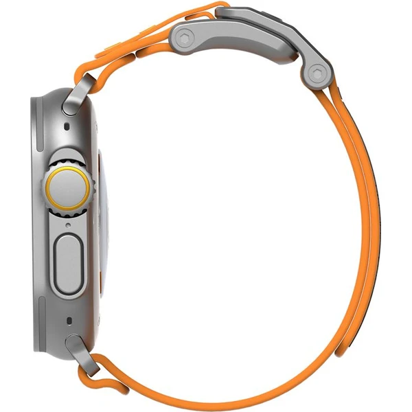 Aulumu A11 Mag Buckle Slim remienok Apple Watch 49/46/45/44/42mm Silver Buckle/Orange Strap - Remienky - Obrázok 046982bd932c44a69f37d2da25d65e22