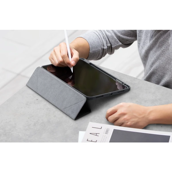 UNIQ Moven púzdro iPad 10,9" (2022)/iPad 11" (2025) šedé - Puzdra - Obrázok 048M300401