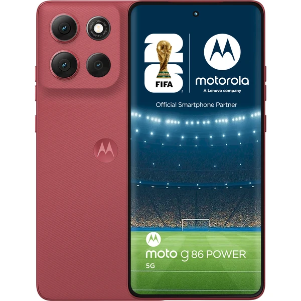 Motorola Moto G86 Power 5G 12GB/256GB červený - Mobilné telefóny - Hlavný obrázok