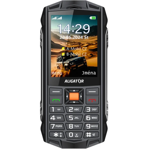 ALIGATOR R45 eXtremo čierno-oranžový - Mobilné telefóny - Obrázok 04D8000L01