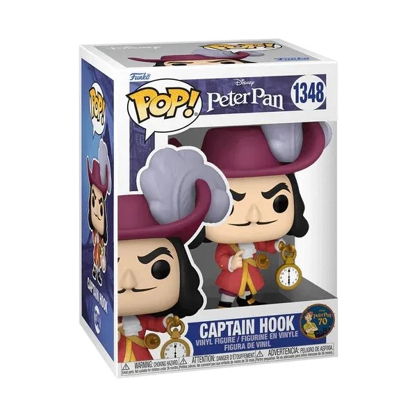 Funko POP! #1348 Disney: Peter Pan 70th - Captain Hook - Funko POP! - Obrázok 04DE000L01