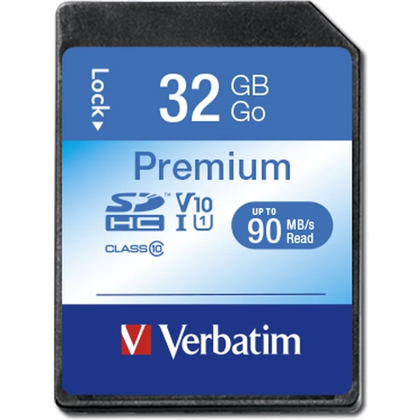 Verbatim Premium SDHC 32GB - Pamäťové karty - Hlavný obrázok