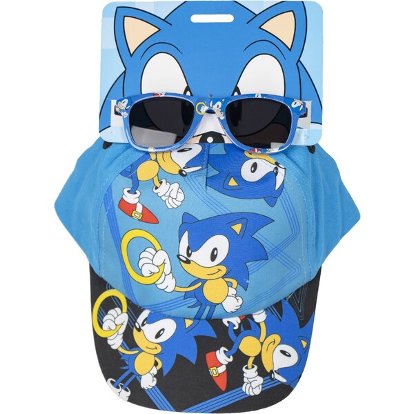 Letná sada (šiltovka a okuliare) Sonic