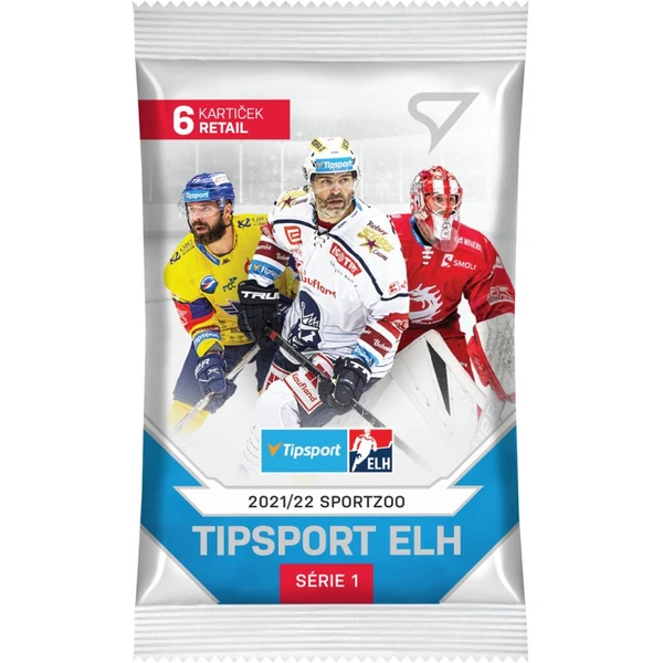 Hokejové karty SportZoo - Retail balíček Tipsport ELH 21/22 – 1. séria - Hokejové karty - Hlavný obrázok