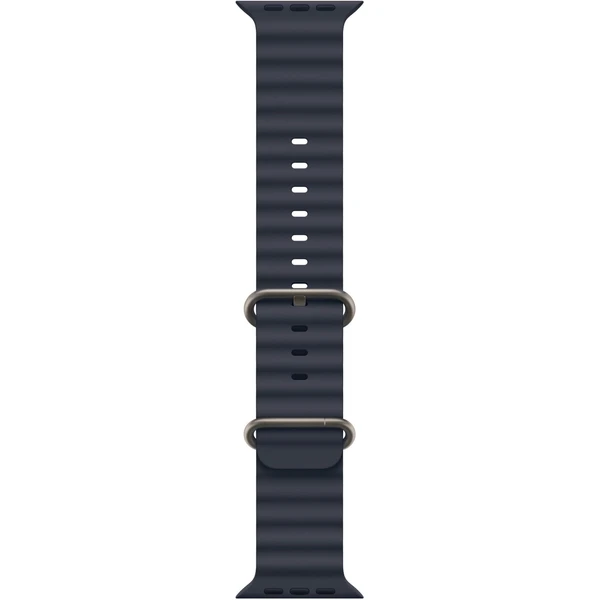 Apple Watch 49/46/45/44mm námornícky modrý oceánsky remienok s prírodným titánom - Remienky - Obrázok 04S7000K01