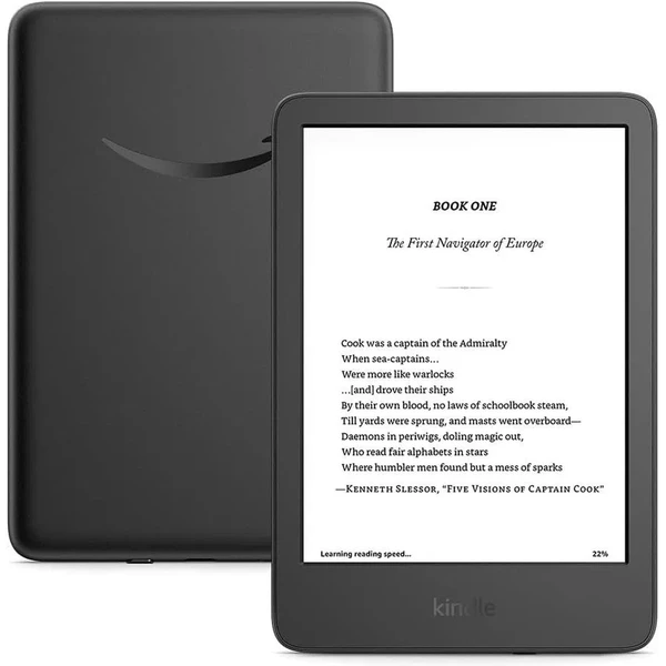 Amazon Kindle Touch 2024 16 GB čierny (s reklamou) - Čítačky elektronických kníh - Hlavný obrázok