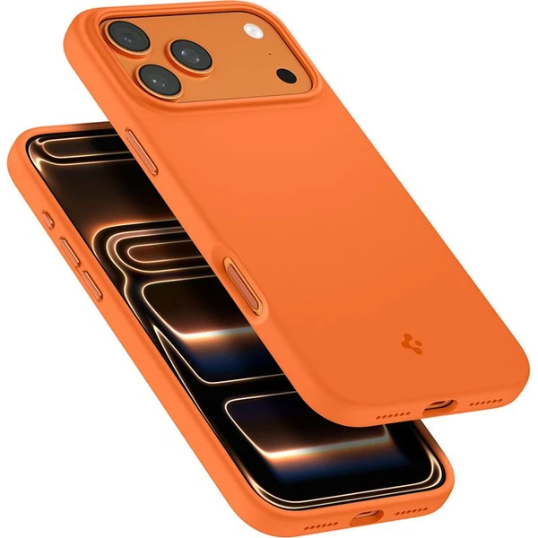 Spigen Silicone Fit MagSafe kryt iPhone 17 Pro Max kozmická oranžová - Puzdra - Obrázok 04b601f688d8470e900fdcf814f5d38e