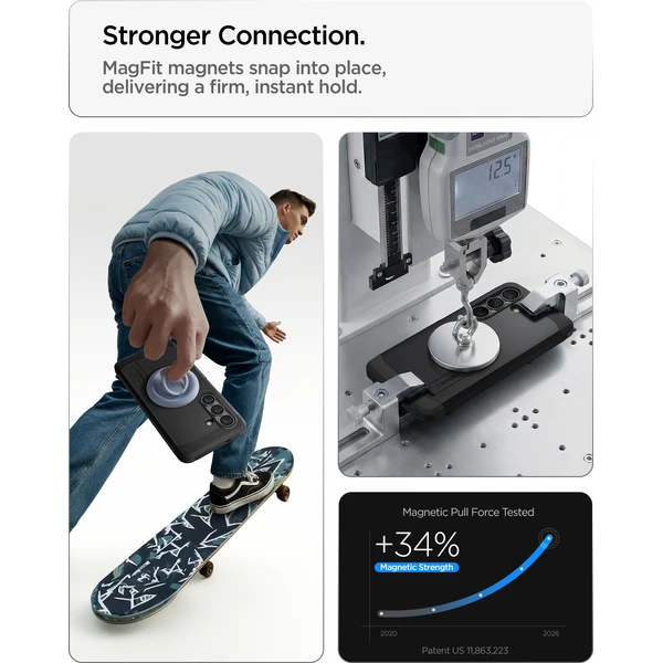 Spigen Tough Armor MagSafe kryt Samsung Galaxy S26 čierny - Puzdra - Obrázok 04bd82938c0e41d6a804df9ede64fb5b