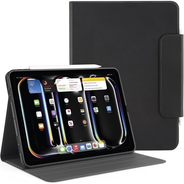 E-shop Pipetto Origami No5 Rotating Folio púzdro iPad Pro 11" (2025) čierne