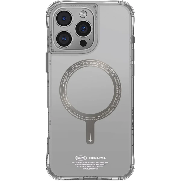 SKINARMA Saido Prime Mag-Charge kryt iPhone 16 Pre sivý - Puzdra - Obrázok 04e5293527da4cfca25af9d68ee47fe1