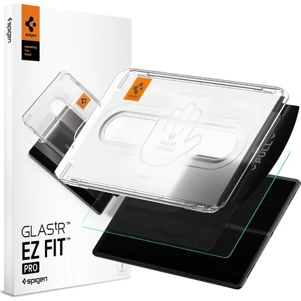 Spigen Glass tR EZ Fit Pro sklo Samsung Galaxy Tab S11 Ultra priehľadné (1 ks) - Ochranné fólie a sklo - Hlavný obrázok