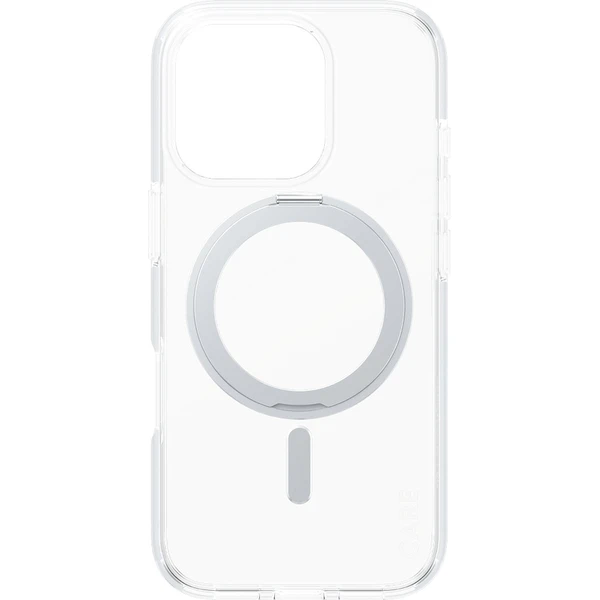 PanzerGlass® CARE kryt Apple iPhone 16 Pro MagSafe KickStand číry/sivý - Puzdra - Obrázok 0508000P01