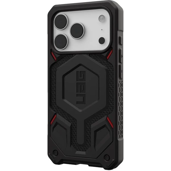 UAG Monarch Pro MagSafe Kevlar kryt iPhone 17 Pro čierny - Puzdra - Obrázok 051916d6426542bc8afe61728c1bdd46
