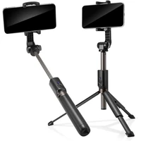 Spigen S540W Selfie Stick Tripod čierna - Držiaky