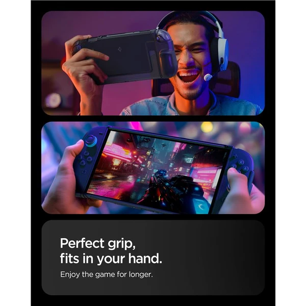 Spigen Dual Grip puzdro Nintendo Switch 2 čierne - Puzdra - Obrázok 0524048c8c39466b9c23971cb3d23fb3