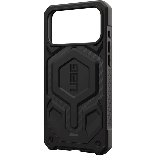 UAG Monarch Pro MagSafe Carbon Fiber kryt iPhone 17 Pro Max čierny - Puzdra - Obrázok 053b9726f0174b89a110c5a40af9f1da