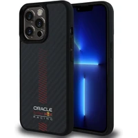 Oracle Red Bull Racing Carbon Powerbar MagSafe kryt iPhone 13 Pre čierny - Puzdra