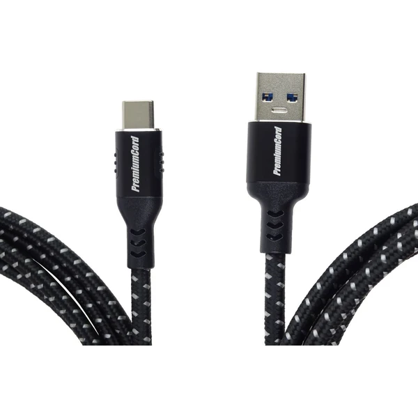 PremiumCord USB-C/USB-A napájací kábel 1m čierny - Káble a redukcie - Obrázok 055099a1d6c3496ba903c69d78be44b5