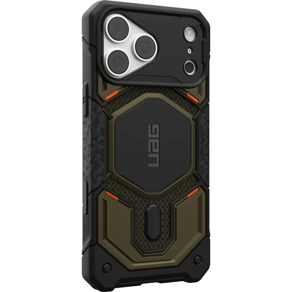 UAG Monarch Pro MagSafe, kevlarový prvek green - iPhone 2026 Pro Max/17 Pro Max - Puzdra - Obrázok 05555248cb8041f39074d53fd89f4f51