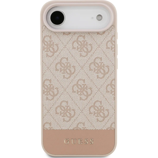 Guess PU 4G Stripe Zadný Kryt pre iPhone Air ružový - Puzdra - Obrázok 0567fbe5985a47df9182223211c1e1f3