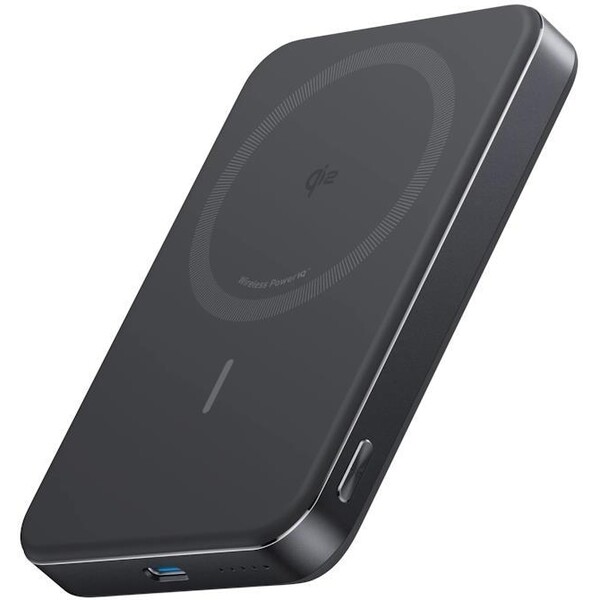 Anker bezdrôtová powerbanka MagGo 10000mAh, 30W čierna
